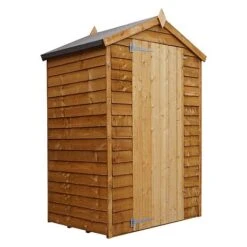 4 X 3 Waltons Overlap Apex Wooden Garden Shed -PlantHub Shop SI 001 001 014620320CO20Front20DC