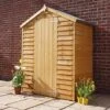 5 X 3 Waltons Overlap Apex Wooden Garden Shed 2 5 X 3 Waltons Overlap Apex Wooden Garden Shed -PlantHub Shop SI 001 001 014720Propped20Front20DC2072dpi