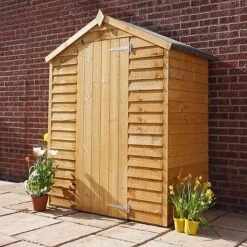 5 X 3 Waltons Overlap Apex Wooden Garden Shed