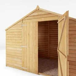 Waltons 5' X 10' Outdoor Wooden Overlap Apex Roof Garden Storage Shed Workshop 18 Waltons 5' X 10' Outdoor Wooden Overlap Apex Roof Garden Storage Shed Workshop -PlantHub Shop SI 001 001 0167 5x10 Overlap Apex Workshop Detail003