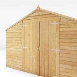 Waltons 5' X 10' Outdoor Wooden Overlap Apex Roof Garden Storage Shed Workshop 19 Waltons 5' X 10' Outdoor Wooden Overlap Apex Roof Garden Storage Shed Workshop -PlantHub Shop SI 001 001 0167 5x10 Overlap Apex Workshop Detail004