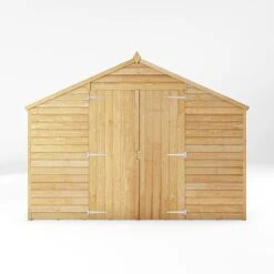 Waltons 5' X 10' Outdoor Wooden Overlap Apex Roof Garden Storage Shed Workshop 20 Waltons 5' X 10' Outdoor Wooden Overlap Apex Roof Garden Storage Shed Workshop -PlantHub Shop SI 001 001 0167 5x10 Overlap Apex Workshop Front