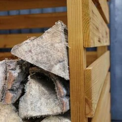 Waltons 6 X 3 Pressure Treated Double Log Storage Shed -PlantHub Shop SI 001 002 0025 Double Log Store 006