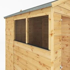Waltons 6' X 4' Outdoor Tongue & Groove Repositionable Garden Shiplap Storage Shed 18 Waltons 6' X 4' Outdoor Tongue & Groove Repositionable Garden Shiplap Storage Shed -PlantHub Shop SI 001 003 0159 6x4 Dip Treated Shiplap Apex Detail001