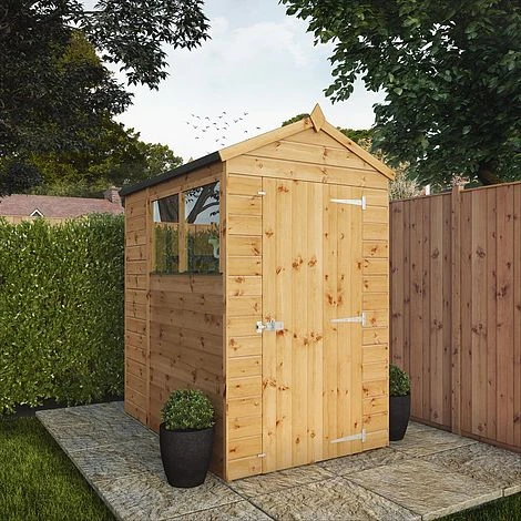 Waltons 6' X 4' Outdoor Tongue & Groove Repositionable Garden Shiplap Storage Shed 3 Waltons 6' X 4' Outdoor Tongue & Groove Repositionable Garden Shiplap Storage Shed