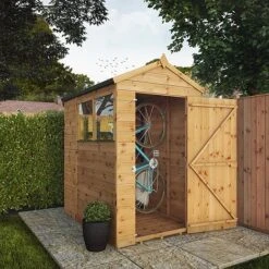 Waltons 6' X 4' Outdoor Tongue & Groove Repositionable Garden Shiplap Storage Shed 16 Waltons 6' X 4' Outdoor Tongue & Groove Repositionable Garden Shiplap Storage Shed -PlantHub Shop SI 001 003 0159 6x4 Dip Treated Shiplap Apex W5 MainDO