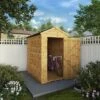 Waltons 6' X 4' Outdoor Tongue & Groove Repositionable Garden Windowless Shiplap Storage Shed -PlantHub Shop SI 001 003 0160 6x4 Dip Treated Shiplap Apex M1 MainDO