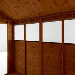 Waltons 8' X 6' Outdoor Tongue & Groove Repositionable Garden Shiplap Storage Shed -PlantHub Shop SI 001 003 0163 8x6 Shiplap Apex Single Door Detail003