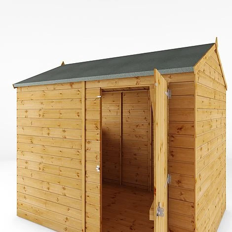 Waltons 8' X 6' Outdoor Tongue & Groove Repositionable Garden Windowless Shiplap Storage Shed 7 Waltons 8' X 6' Outdoor Tongue & Groove Repositionable Garden Windowless Shiplap Storage Shed - Image 5