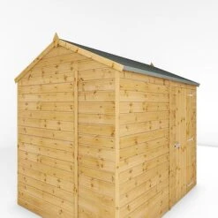 Waltons 8' X 6' Outdoor Tongue & Groove Repositionable Garden Windowless Shiplap Storage Shed 18 Waltons 8' X 6' Outdoor Tongue & Groove Repositionable Garden Windowless Shiplap Storage Shed -PlantHub Shop SI 001 003 0164 8x6 Shiplap Reverse Apex Detail003