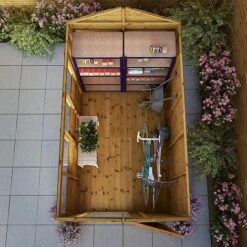 Waltons 10' X 6' Outdoor Tongue & Groove Repositionable Garden Shiplap Storage Shed 16 Waltons 10' X 6' Outdoor Tongue & Groove Repositionable Garden Shiplap Storage Shed -PlantHub Shop SI 001 003 0165 10x6 Dip Treated Shiplap Apex W3 Aerial