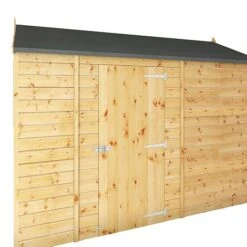 Waltons 10' X 6' Outdoor Repositionable Windowless Garden Shiplap Tongue & Groove Garden Storage Shed 17 Waltons 10' X 6' Outdoor Repositionable Windowless Garden Shiplap Tongue & Groove Garden Storage Shed -PlantHub Shop SI 001 003 0165 10x6 Dip Treated Shiplap Reverse Apex Detail003