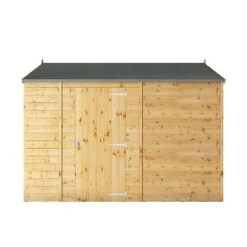 Waltons 10' X 6' Outdoor Repositionable Windowless Garden Shiplap Tongue & Groove Garden Storage Shed 21 Waltons 10' X 6' Outdoor Repositionable Windowless Garden Shiplap Tongue & Groove Garden Storage Shed -PlantHub Shop SI 001 003 0165 10x6 Dip Treated Shiplap Reverse Apex Front