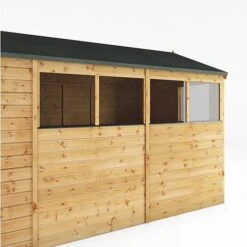 Waltons 10' X 8' Outdoor Tongue & Groove Repositionable Garden Shiplap Storage Shed 18 Waltons 10' X 8' Outdoor Tongue & Groove Repositionable Garden Shiplap Storage Shed -PlantHub Shop SI 001 003 0166 10x8 Dip Treated Shiplap Apex Detail003