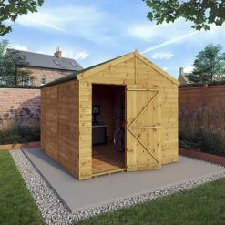 Waltons 10' X 8' Outdoor Tongue & Groove Repositionable Garden Windowless Shiplap Storage Shed 12 Waltons 10' X 8' Outdoor Tongue & Groove Repositionable Garden Windowless Shiplap Storage Shed -PlantHub Shop SI 001 003 0167 10x8 Dip Treated Shiplap Apex M4 MainDO