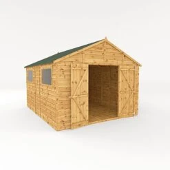 Waltons 12' X 10' Premium Shiplap Apex Workshop -PlantHub Shop SI 001 004 0096 12x10 Shiplap TG Workshop Studio DO