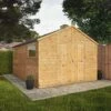 Waltons 14' X 10' Premium Shiplap Apex Roof Garden Workshop Shed -PlantHub Shop SI 001 004 0097 14x10 Premium Shiplap Apex Workshop W5 MainDC