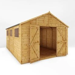 Waltons 15' X 10' Premium Shiplap Apex Workshop -PlantHub Shop SI 001 004 0098 15x10 Premium Shiplap Apex Workshop MainDO