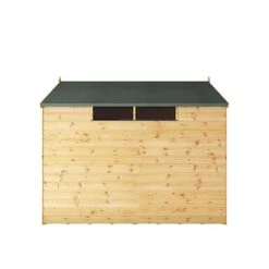Waltons 8' X 6' Outdoor Shiplap Tongue & Groove Apex Roof Garden Security Storage Shed -PlantHub Shop SI 001 004 0117 8x6 Security Shed Left