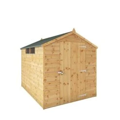 Waltons 8' X 6' Outdoor Shiplap Tongue & Groove Apex Roof Garden Security Storage Shed -PlantHub Shop SI 001 004 0117 8x6 Security Shed MainDC