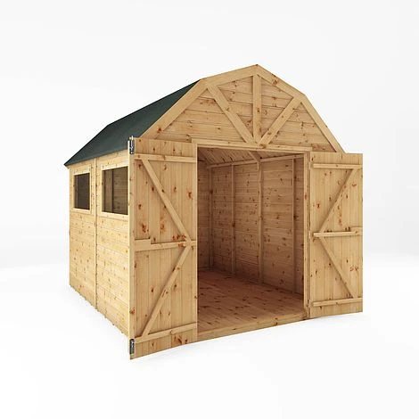 Waltons 10' X 8' Premium Shiplap Tongue And Groove Dutch Barn Garden Workshop Storage Shed 11 Waltons 10' X 8' Premium Shiplap Tongue And Groove Dutch Barn Garden Workshop Storage Shed - Image 9
