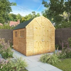Waltons 10' X 8' Premium Shiplap Tongue And Groove Dutch Barn Garden Workshop Storage Shed 16 Waltons 10' X 8' Premium Shiplap Tongue And Groove Dutch Barn Garden Workshop Storage Shed -PlantHub Shop SI 001 004 0120 10x8 DT Premium Shiplap Dutch Barn DD W3 MainDC