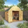 Waltons 8 X 8 Premium Outdoor Shiplap T&G Dutch Barn Garden Storage Workshop Shed 2 Waltons 8 X 8 Premium Outdoor Shiplap T&G Dutch Barn Garden Storage Workshop Shed -PlantHub Shop SI 001 004 0121 8x8 DT Premium Shiplap Dutch Barn DD W3 MainDO