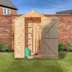 Waltons 3' X 5' Outdoor Windowless Shiplap Tongue & Groove Apex Roof Garden Storage Shed 9 Waltons 3' X 5' Outdoor Windowless Shiplap Tongue & Groove Apex Roof Garden Storage Shed -PlantHub Shop SI 001 004 0122 DO Front