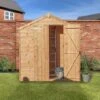 Waltons 3' X 6' Outdoor Windowless Shiplap Tongue & Groove Apex Roof Garden Storage Shed -PlantHub Shop SI 001 004 0123 DO Front
