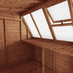 Waltons 8 X 6 Shiplap Single Door Potting Shed Wooden Greenhouse 18 Waltons 8 X 6 Shiplap Single Door Potting Shed Wooden Greenhouse -PlantHub Shop SI 001 004 0126 DT 8x6 Premium Potting Shed Detail002