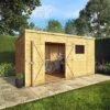 Waltons 14' X 6' Premium Shiplap Pent Roof Garden Shed 1 Waltons 14' X 6' Premium Shiplap Pent Roof Garden Shed -PlantHub Shop SI 001 004 0130 14x6 Premium Shiplap Pent MG2D MainDO1