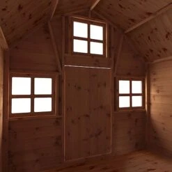 Waltons 6 X 6 Honeypot Dutch Barn Wooden Shiplap Tongue And Groove Garden Playhouse -PlantHub Shop SI 002 001 0009 Dutch Barn Playhouse Detail003