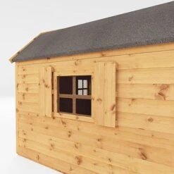Waltons 6 X 6 Honeypot Dutch Barn Wooden Shiplap Tongue And Groove Garden Playhouse -PlantHub Shop SI 002 001 0009 Dutch Barn Playhouse Detail004