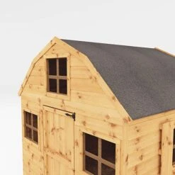 Waltons 6 X 6 Honeypot Dutch Barn Wooden Shiplap Tongue And Groove Garden Playhouse -PlantHub Shop SI 002 001 0009 Dutch Barn Playhouse Detail005
