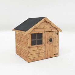 Waltons 4 X 4 Snug Apex Garden Wooden Playhouse -PlantHub Shop SI 002 002 0001 Snug Playhouse Perspective Studio 2