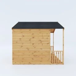 Waltons 8' X 8' Apex Summerhouse With Veranda -PlantHub Shop SI 003 001 0005 8x8 Wessex Summerhouse Left