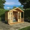 Waltons 8' X 8' Apex Summerhouse With Veranda -PlantHub Shop SI 003 001 0005 8x8 Wessex Summerhouse MG2D MainDO