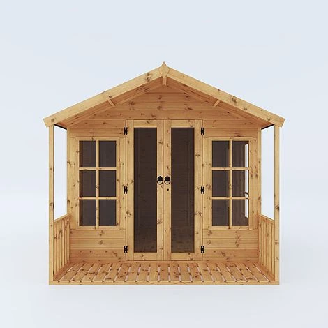 Waltons 10' X 8' Apex Summerhouse With Veranda 7 Waltons 10' X 8' Apex Summerhouse With Veranda - Image 6