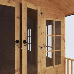 Waltons 12' X 8' Apex Summerhouse With Veranda 17 Waltons 12' X 8' Apex Summerhouse With Veranda -PlantHub Shop SI 003 001 0007 12x8 Wessex Summerhouse Detail003