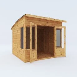 Waltons 8 X 8 Wooden Garden Shiplap Tongue And Groove Helios Summerhouse Garden Room -PlantHub Shop SI 003 001 0008 8x8 Helios Summerhouse MainDO