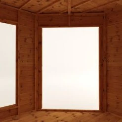 Waltons 8 X 8 Wooden Shiplap Tongue And Groove Premier Corner Summerhouse Garden Room -PlantHub Shop SI 003 001 0038 8x8 Premium Corner Summerhouse Studio Detail003
