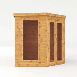 Waltons 11' X 7' Corner Summerhouse With Side Shed 20 Waltons 11' X 7' Corner Summerhouse With Side Shed -PlantHub Shop SI 003 001 0064 11x7 Corner Summerhouse with Side Shed Studio Left