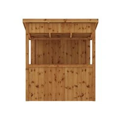 Waltons 6' X 4' Pressure Treated Garden Bar -PlantHub Shop SI 003 001 0077 4x6 PT Outdoor Bar Front 2