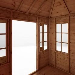 Waltons 8' X 6' Hip Roof Summerhouse -PlantHub Shop SI 003 001 0082 8x6 Clover Summerhouse Detail002