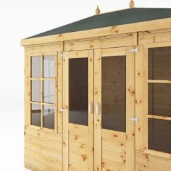 Waltons 8' X 6' Hip Roof Summerhouse -PlantHub Shop SI 003 001 0082 8x6 Clover Summerhouse Detail003