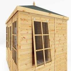 Waltons 8' X 6' Hip Roof Summerhouse -PlantHub Shop SI 003 001 0082 8x6 Clover Summerhouse Detail004