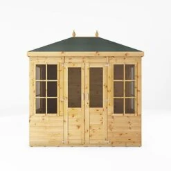 Waltons 8' X 6' Hip Roof Summerhouse -PlantHub Shop SI 003 001 0082 8x6 Clover Summerhouse Front