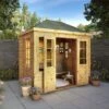 Waltons 8' X 6' Hip Roof Summerhouse -PlantHub Shop SI 003 001 0082 8x6 Clover Summerhouse W3 MainDO