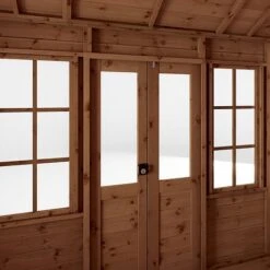 Waltons 12' X 6' Hip Roof Summerhouse -PlantHub Shop SI 003 001 0083 12x6 Clover Summerhouse Detail002