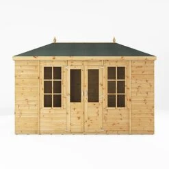Waltons 12' X 6' Hip Roof Summerhouse -PlantHub Shop SI 003 001 0083 12x6 Clover Summerhouse Front